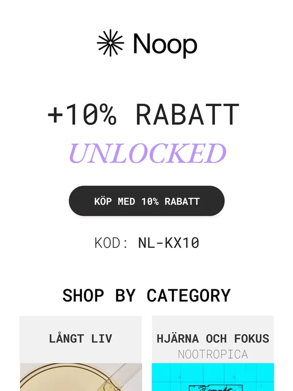 Exempel på konverteringsoptimerad e-postdesign och copy